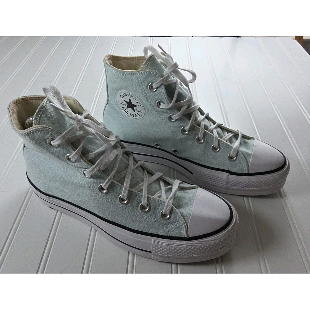 Size 8.5 Women's Converse All Star Lift‎ Platform High Chance Of Rain A06138F